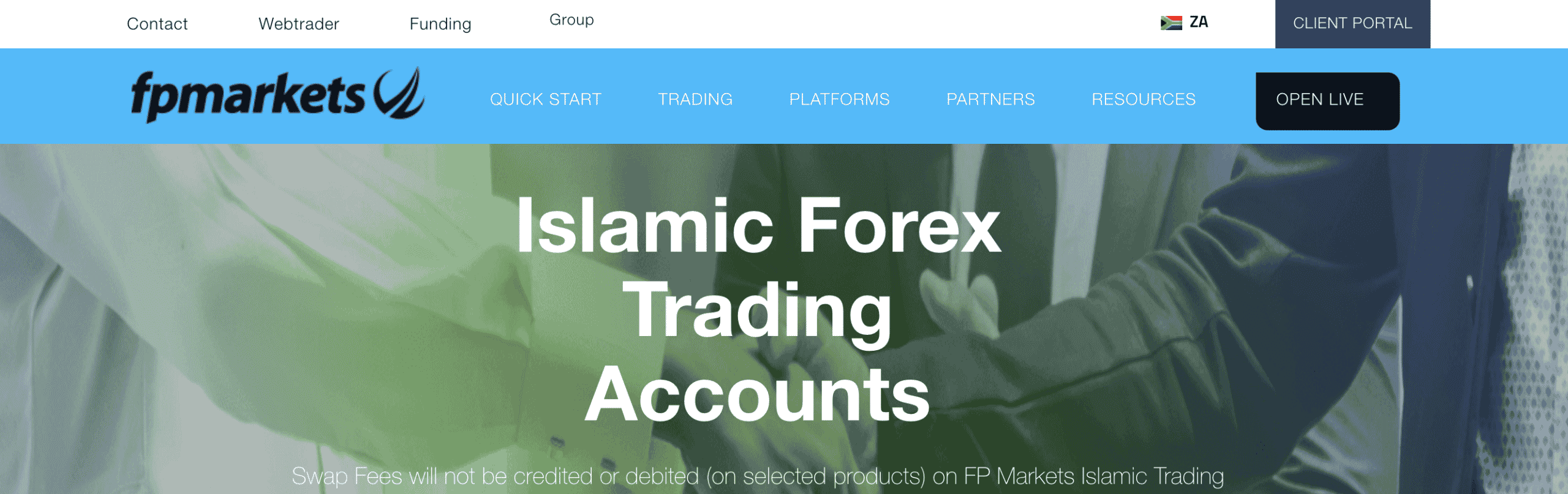 FP Markets Islamic Account