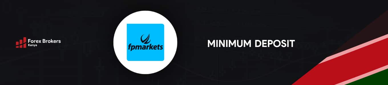FP Markets minimum deposit Main Banner