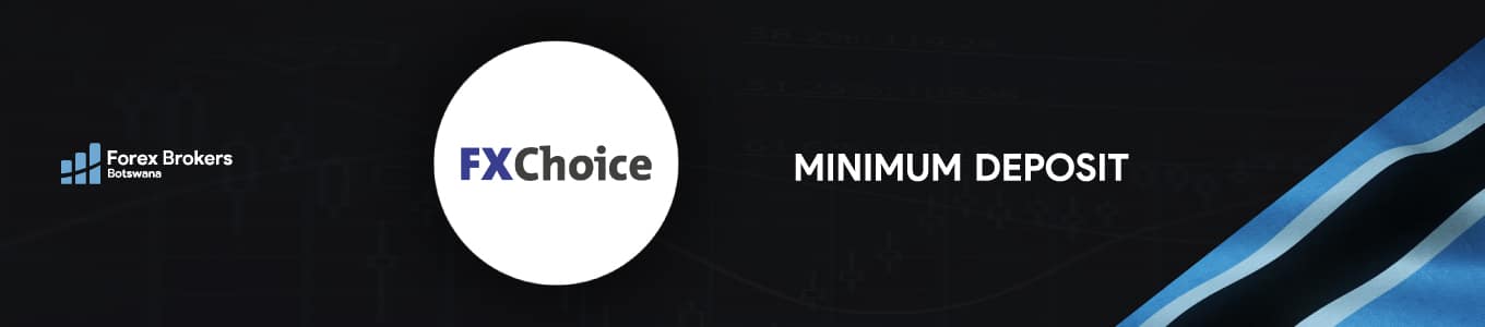 FX Choice minimum deposit Main Banner