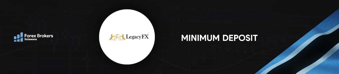 LegacyFX minimum deposit Main Banner