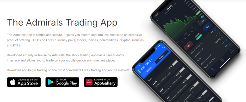 Admiral Trading APPS