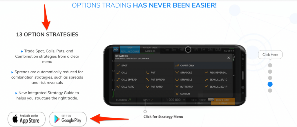 AvaTrade Options Trading
