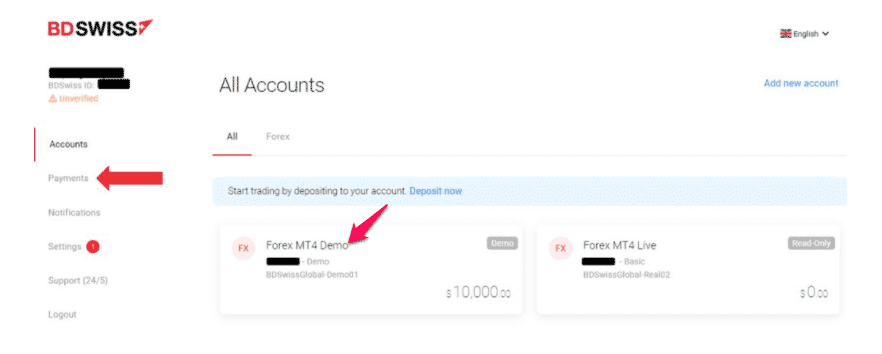 How to open a Demo Account – Step by Step 5