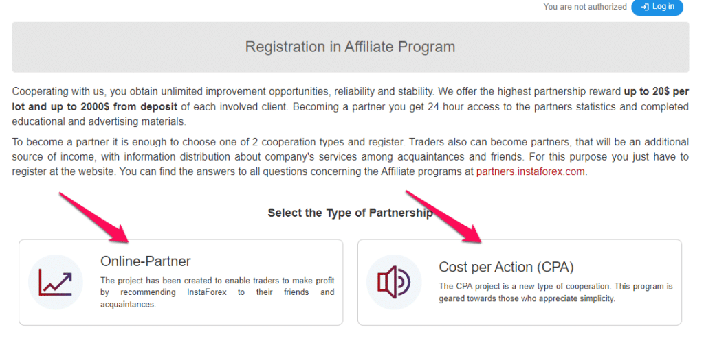 How to open an Affiliate Account 