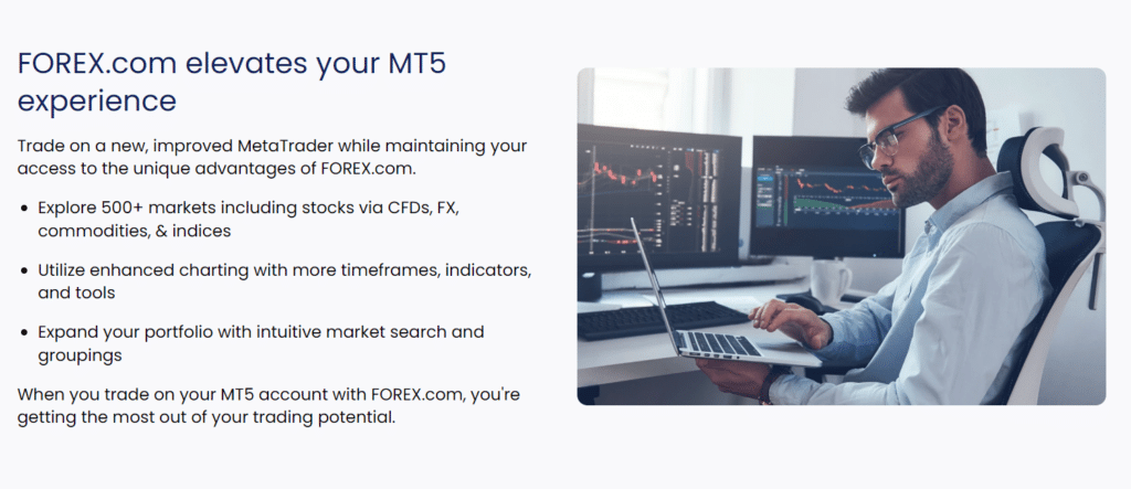 MT5 trading account