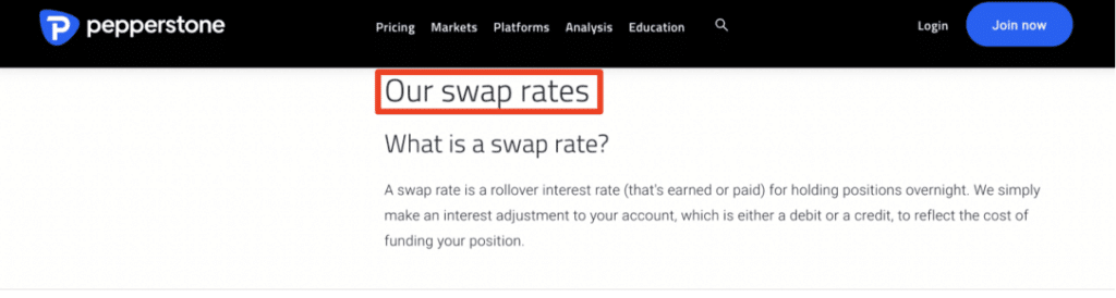 Overnight Fees, Rollovers, or Swaps