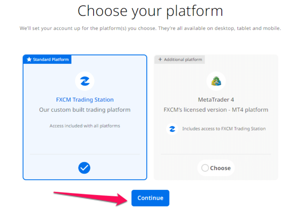 How to Open an FXCM Account Step 3