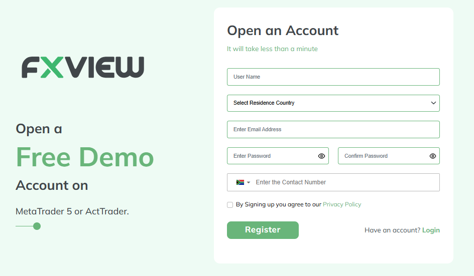 Demo Account